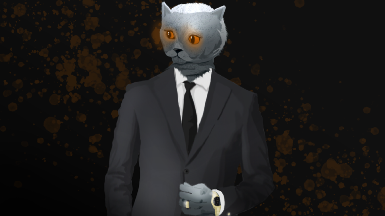 Nft-Rich Cat