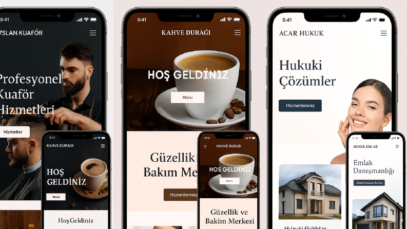 Yaptığım konseptlere benzer siteler