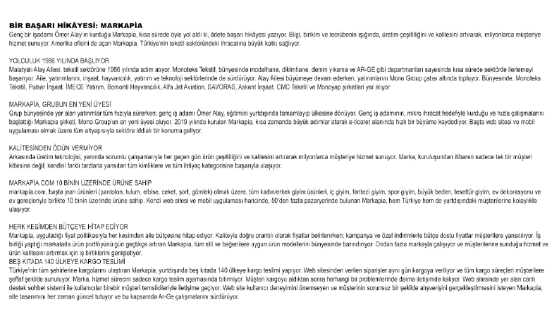 MARKAPİA İçin Haber Yazımı