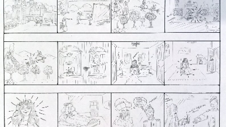 Magic Shoe Storyboard