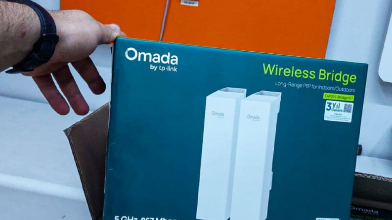 TP-Link EAP215 Bridge Ön Konfigürasyon ve Kurulum Projesi