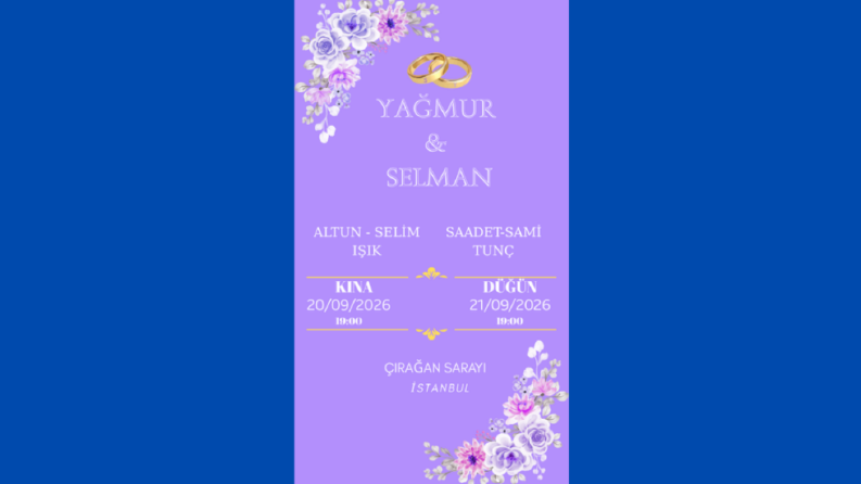 En Özel Gün İçin