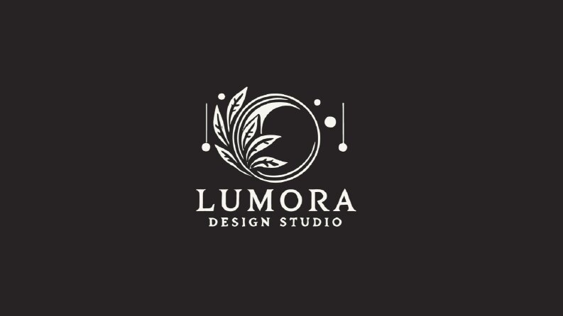 Lumora Design Studio logo tasarımı