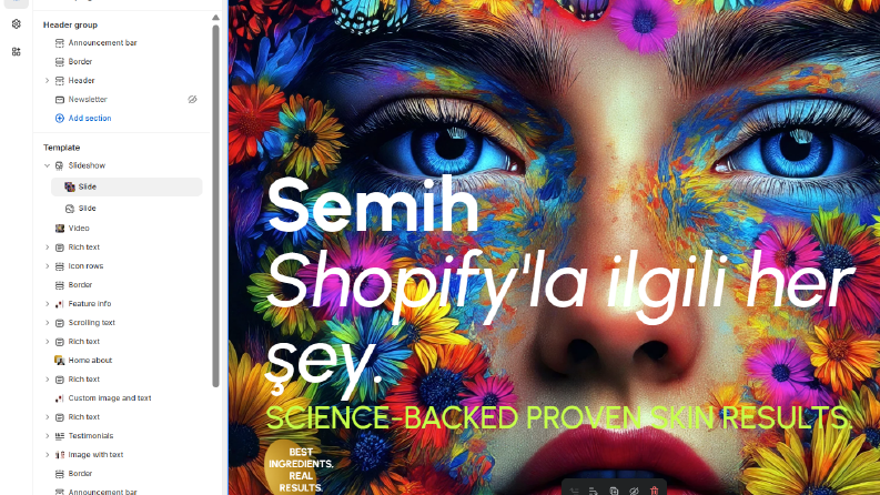 Shopify Mağaza