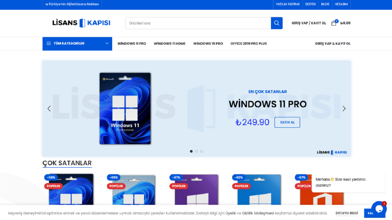 Lisans Kapısı | Windows, Office ve Dijital Lisans Satışı