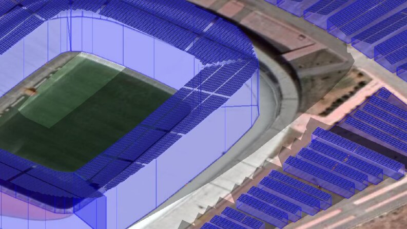 Güneş Enerjisi Sistemi 3D Tasarımı
