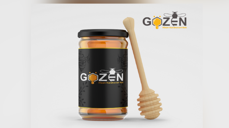 "Gözen Bal"  logo tasarımı