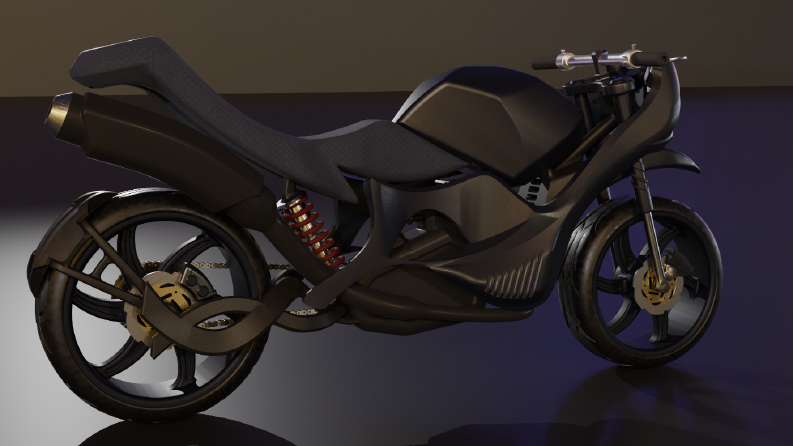 Motosiklet Tasarım ve Render