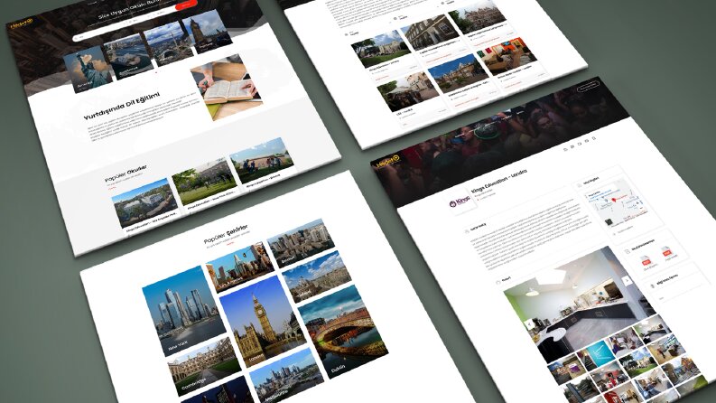 Hedef Yurtdışı Eğitim Website Tasarımı