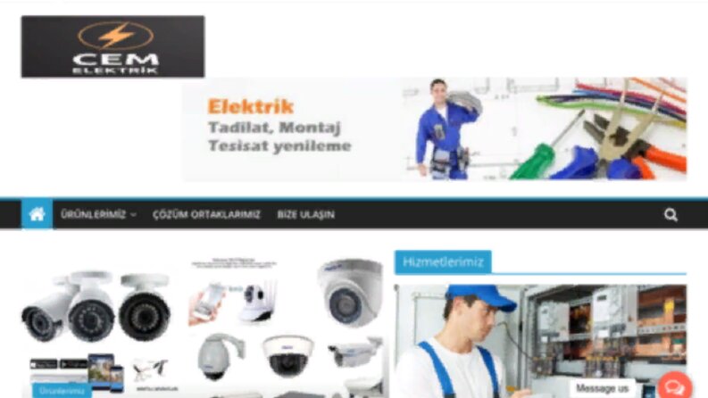 Küçükyalı Cem Elektrik - WordPress Sitesi