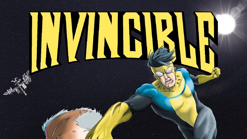INVINCIBLE-kapak illüstrasyonu