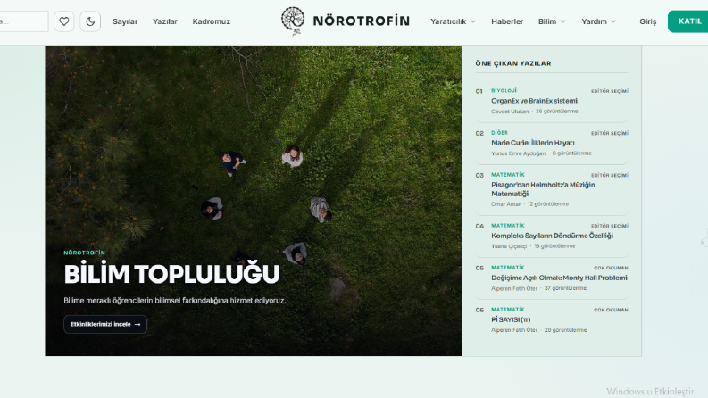Norotrofin - Web Tasarımı