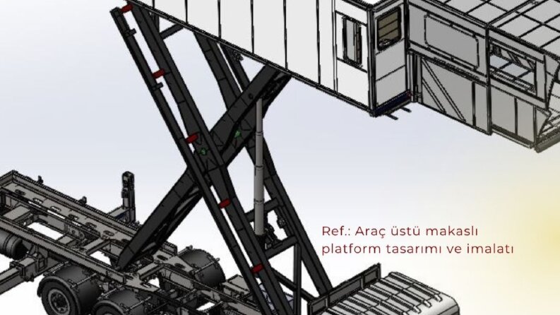 Araç Üstü Özel Ekipman 3D Tasarımı ve Modellemesi