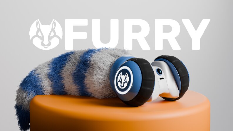 FURRY-SMART CAT TOY