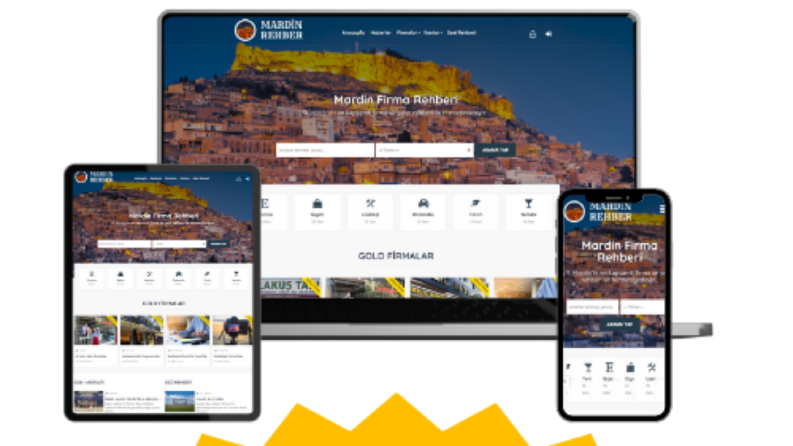 mardinrehber – WordPress Şehir Rehberi Web Sitesi
