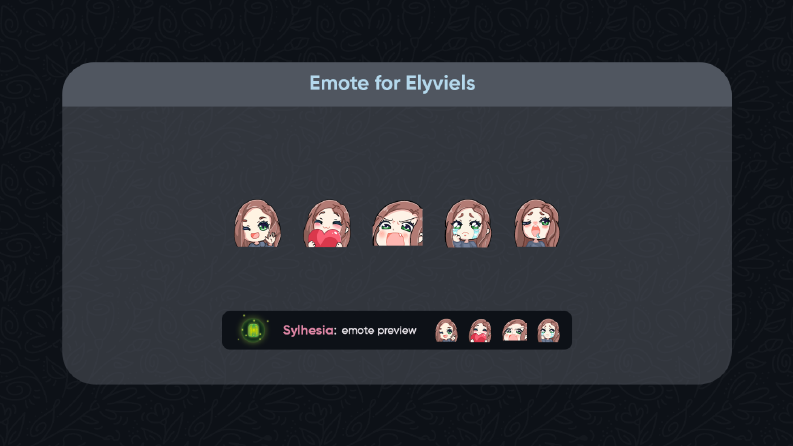 Emote ve Badge tasarımları