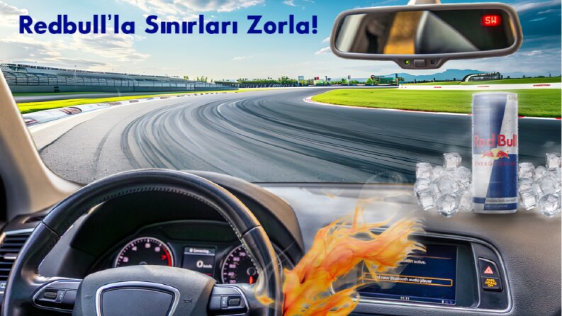 Redbull Reklam Afişi