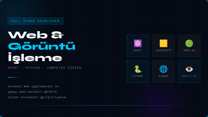 Web Geliştirme | Görüntü İşleme