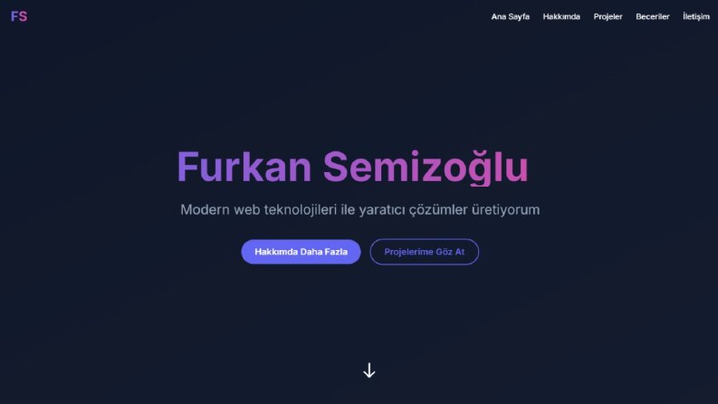Portfolyo Websitesi