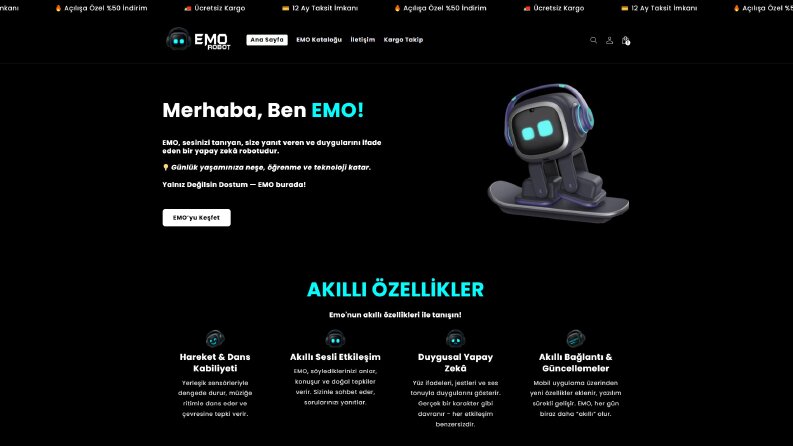 Emo Robot Web Sitesi