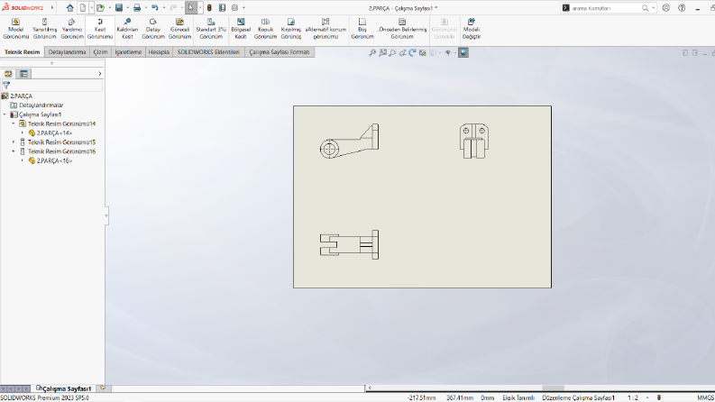 SolidWorks - 3D Katı Modelleme Ve Tasarım