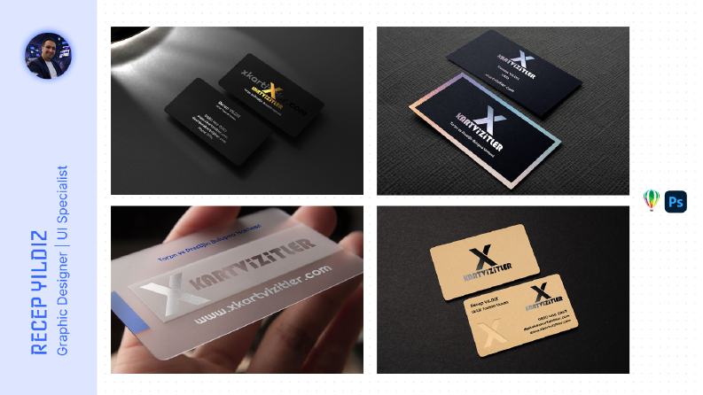 İstediğiniz Özelliklerde Premium Kartvizit Tasarımı