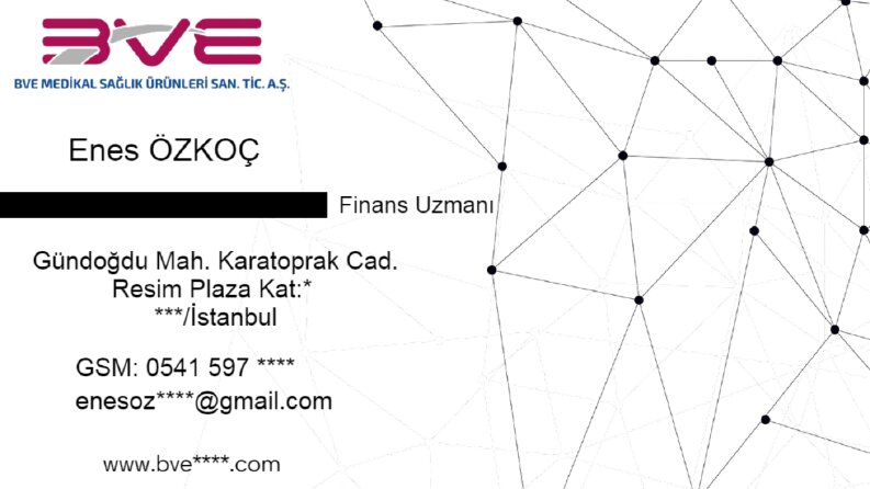 Kartvizit Tasarımı