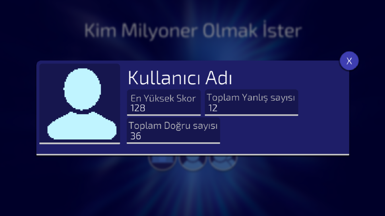 Profil Menüsü