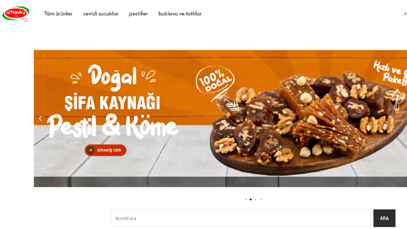 E-ticaret wordpress sitesi