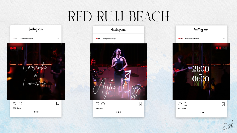 Red Rujj Beach Post Çalışması