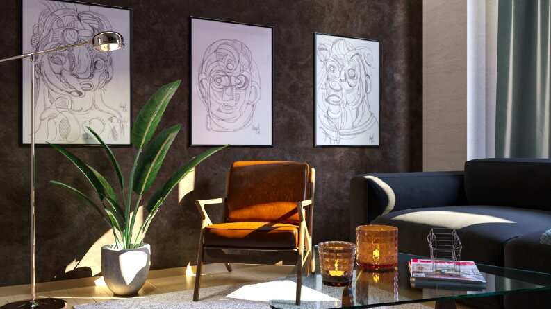 3D modelleme ve realistik render