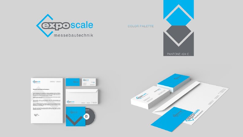 Exposcale Logo - Kurumsal Kimlik Tasarımı