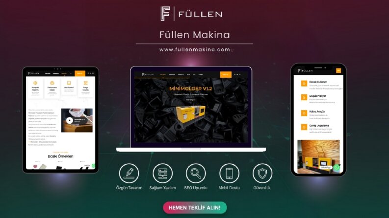 Web Tasarım - Füllen Makina
