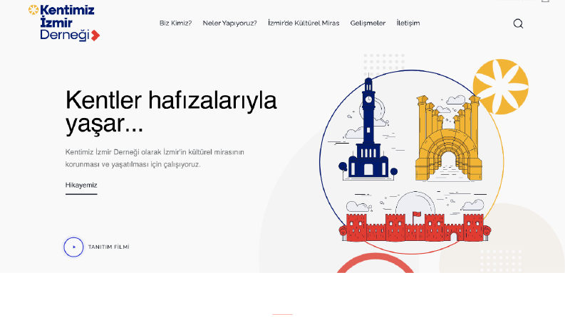 Kentimiz İzmir Derneği - Kurumsal Web Sitesi