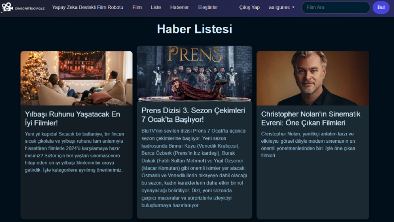 Modern ve Etkileyici Film Eleştirisi Platformu