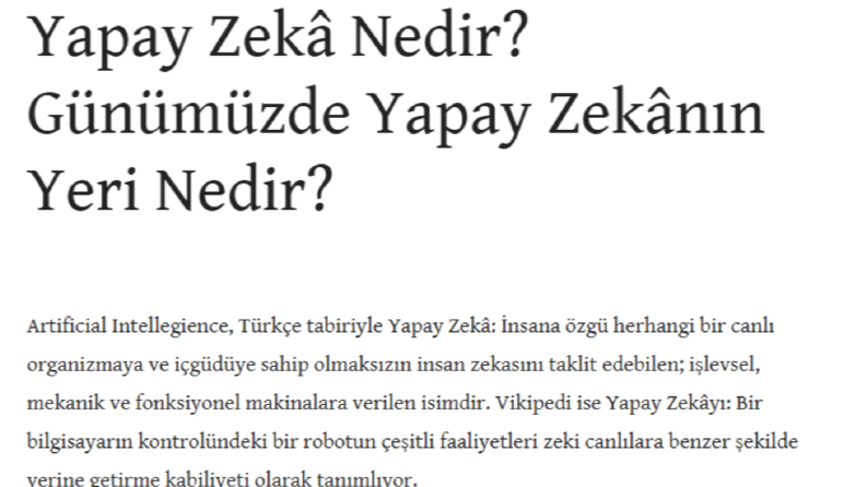 Özgün, intihalsiz ve yaratıcı içerik metinleri