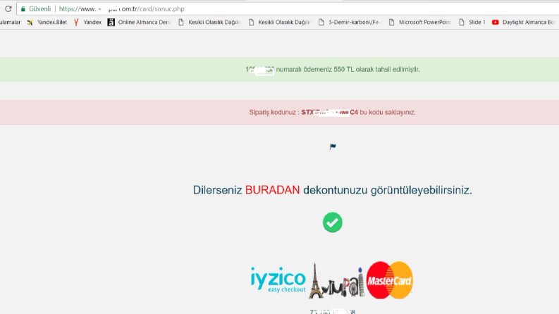 profesyonel php iyzico entegreleri