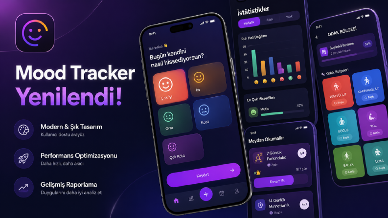 Mood Tracker Uygulaması UI/UX Yenileme ve Optimizasyon