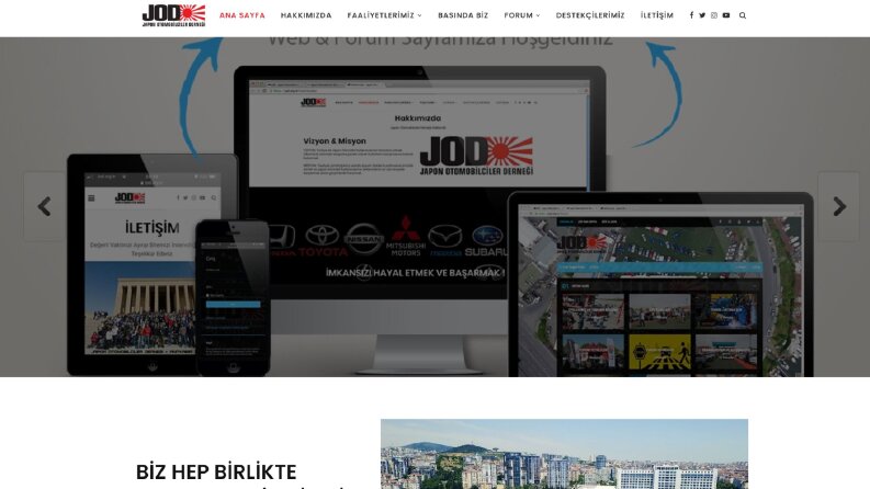 Japon Otomobilciler Derneği Sitesi