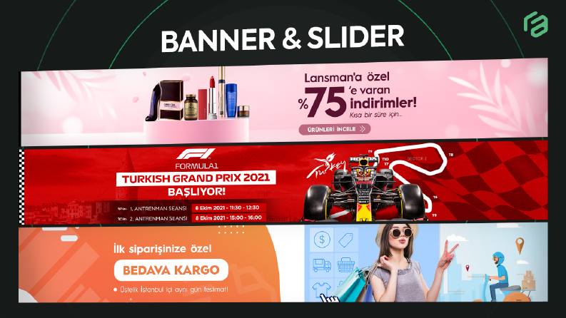 Banner&Slider Tasarımları