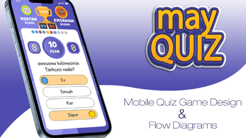 Mayquiz Kelime Oyunu UX/UI