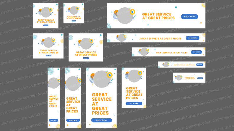 Memphis Global Google Ads Banner Tasarımları