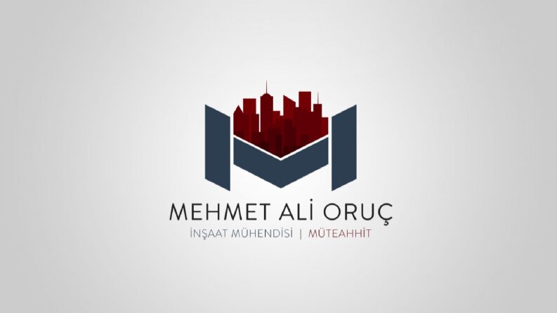 Mehmet Ali ORUÇ İnşaat Mühendisi Logo Çalışması