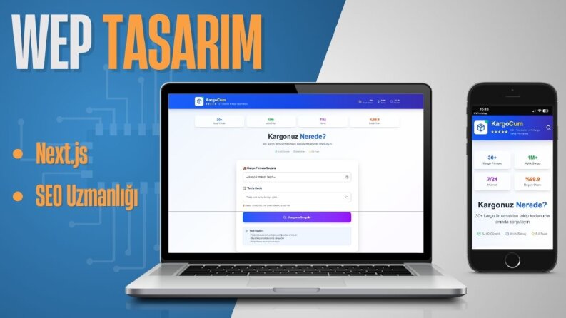 Kargocum - Next.js ile Modern ve Performans Odaklı Kargo Tak