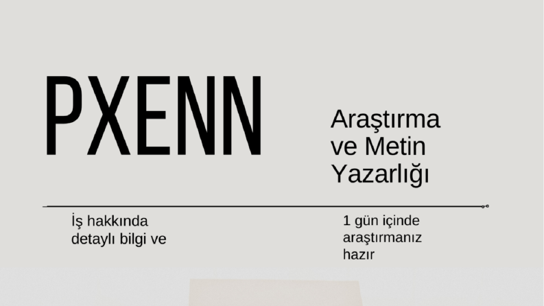 Araştırma Ve Metin Yazarlığı