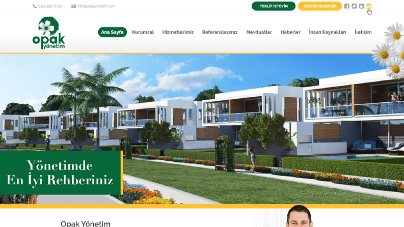 Opak Yönetim - Arayüz & HTML
