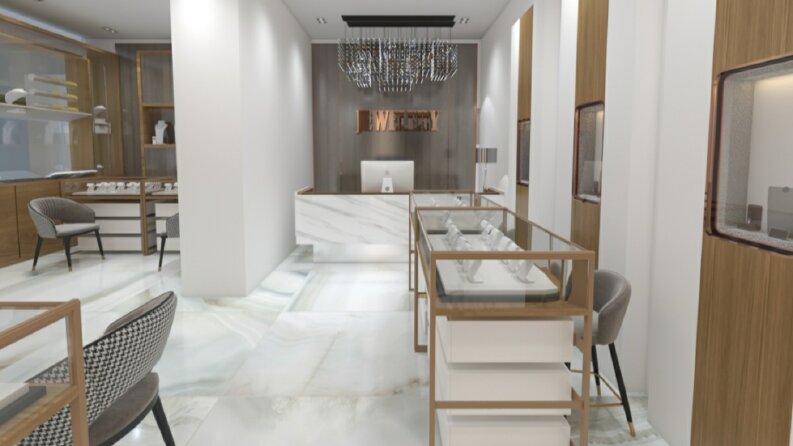 Bulgaria Jewelery Store Design