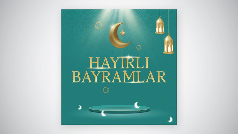 Ramazan Bayramı Sosyal Medya Postu