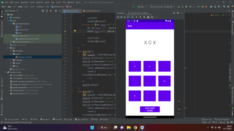 Android mobil uygulama geliştiricisiyim.