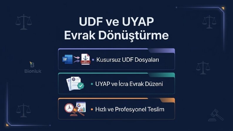 Temel UDF Dönüştürme